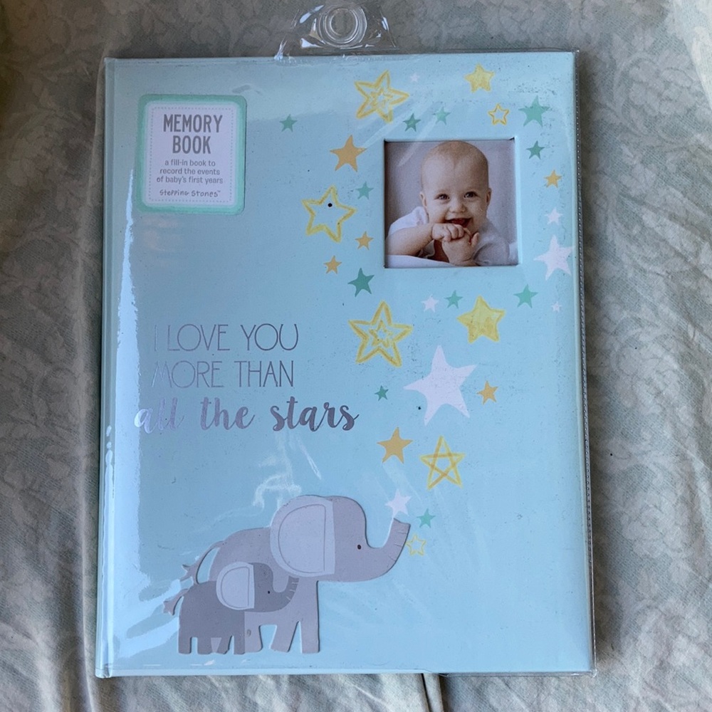 🍬3/$25 baby memory book boy